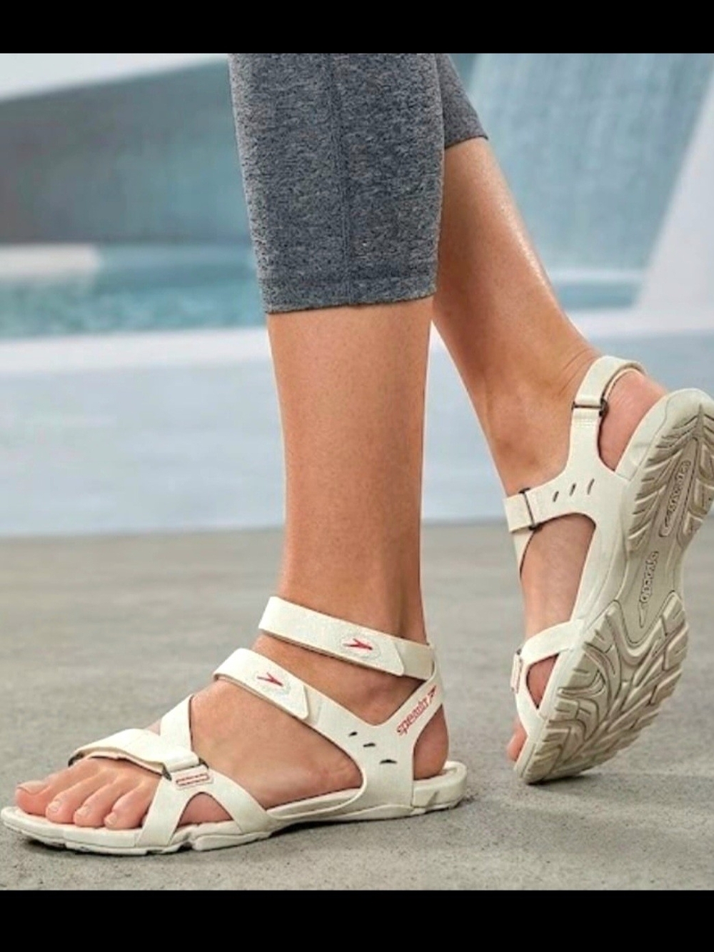 Speedo Sleek Lightweight Women's Adjustable Strappy Comfort Water Sports Sandals